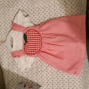 Baby Boden apple romper set size 0-3 months